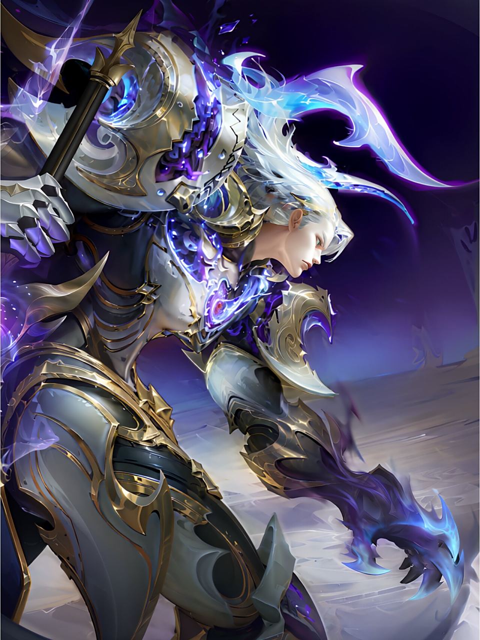 王者荣耀 凯 银白咏叹调 荣耀典藏