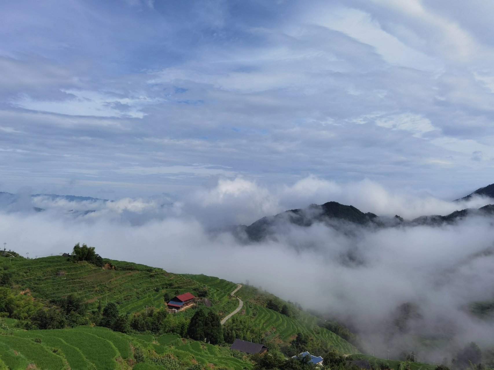 怀化溆浦山背花瑶梯田 值得一游 推荐一个小众避暑胜地.