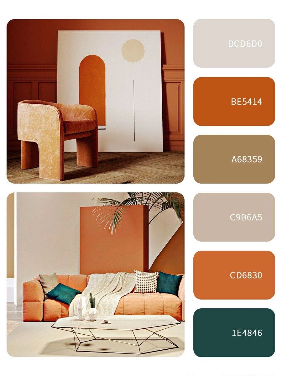 馃帹瀹跺眳閰嶈壊鎸囧崡馃崐娓╂殩鏄庝寒鐨勬欒壊绯婚厤鑹叉妧宸 澶