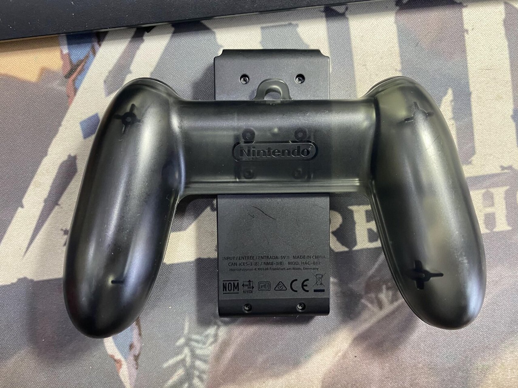 二手switch原装握把手柄托狗头托带充电功能 二手任天堂switch原装ns