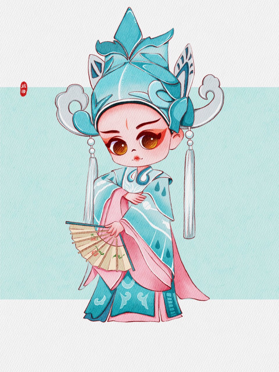 q版人物动态图|戏曲 主页更多q版人物合集|古风人物