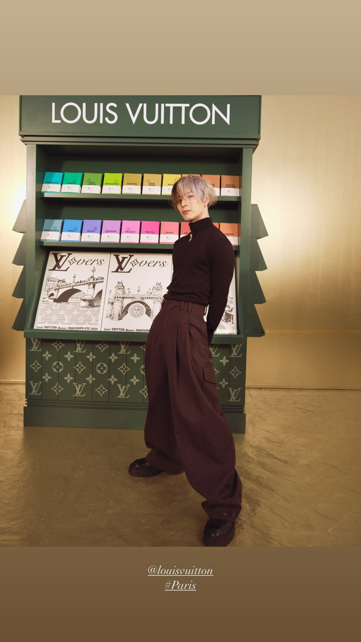 王嘉尔lv品牌代言人  〓消息〓230624.@王嘉尔  !