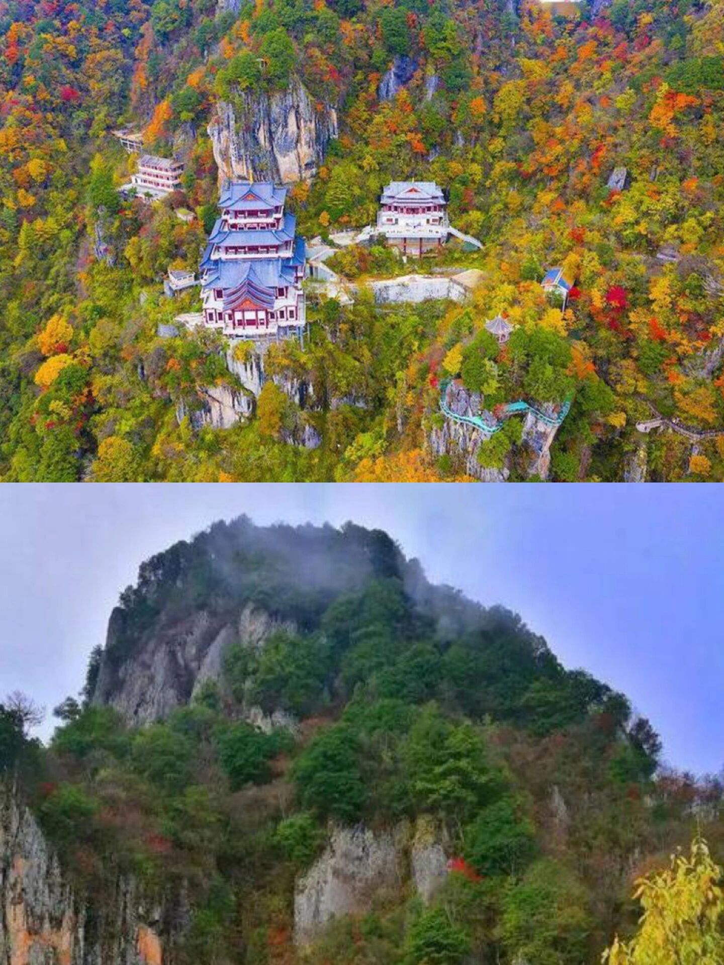 具有神秘色彩的安康南宫山,170年真身不腐