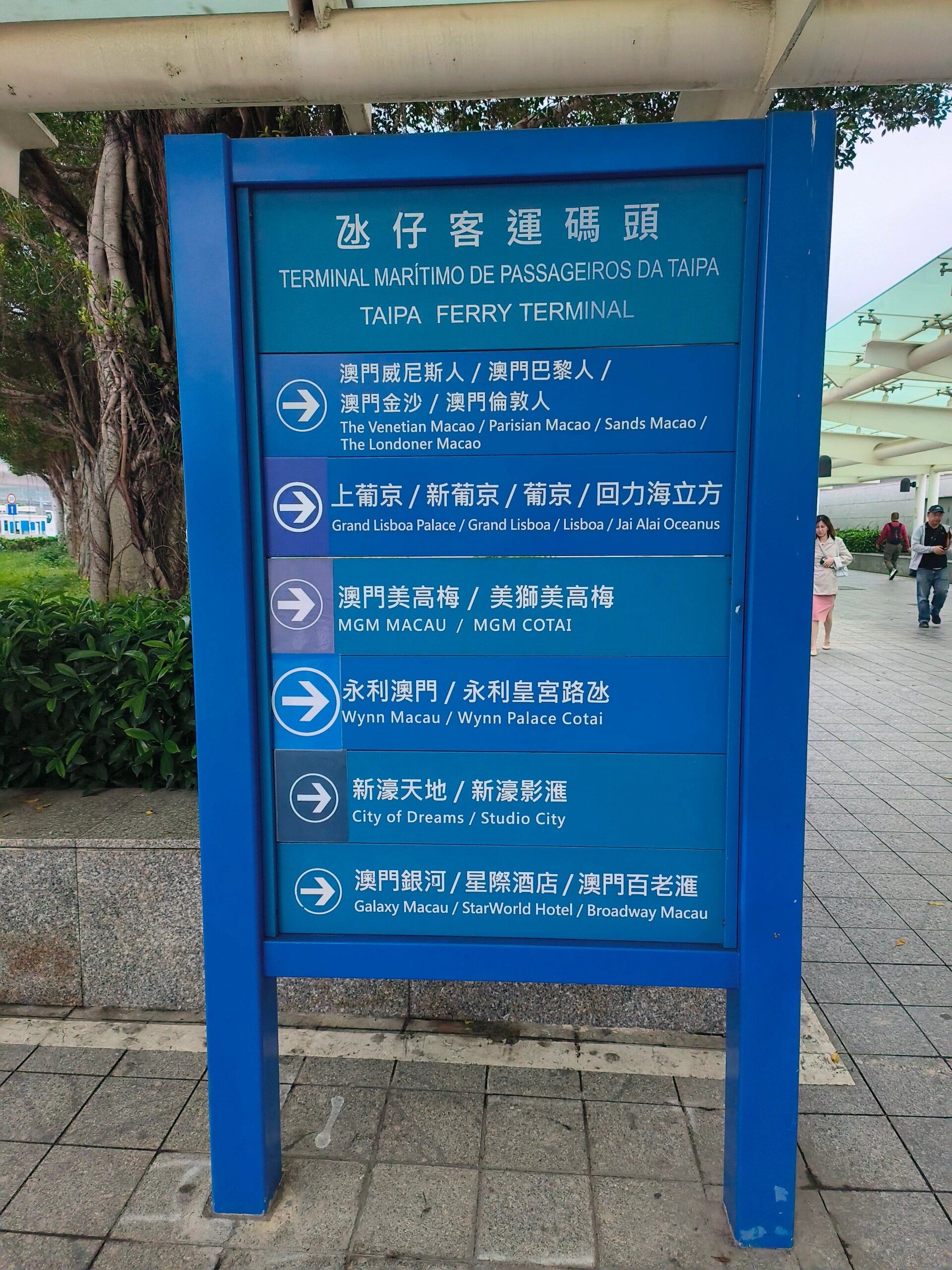 澳门氹仔码头交通之攻略