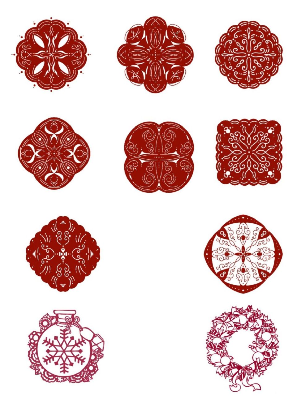 中国风|剪纸中国元素|剪纸图案|剪纸窗花 9696中国剪纸是一种用在