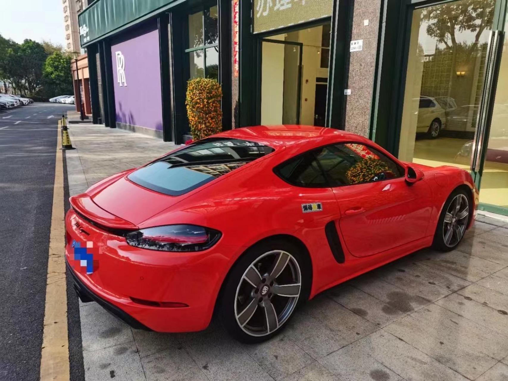 17年保时捷718卡曼,实表4.6万公里,配置单70万,2x万