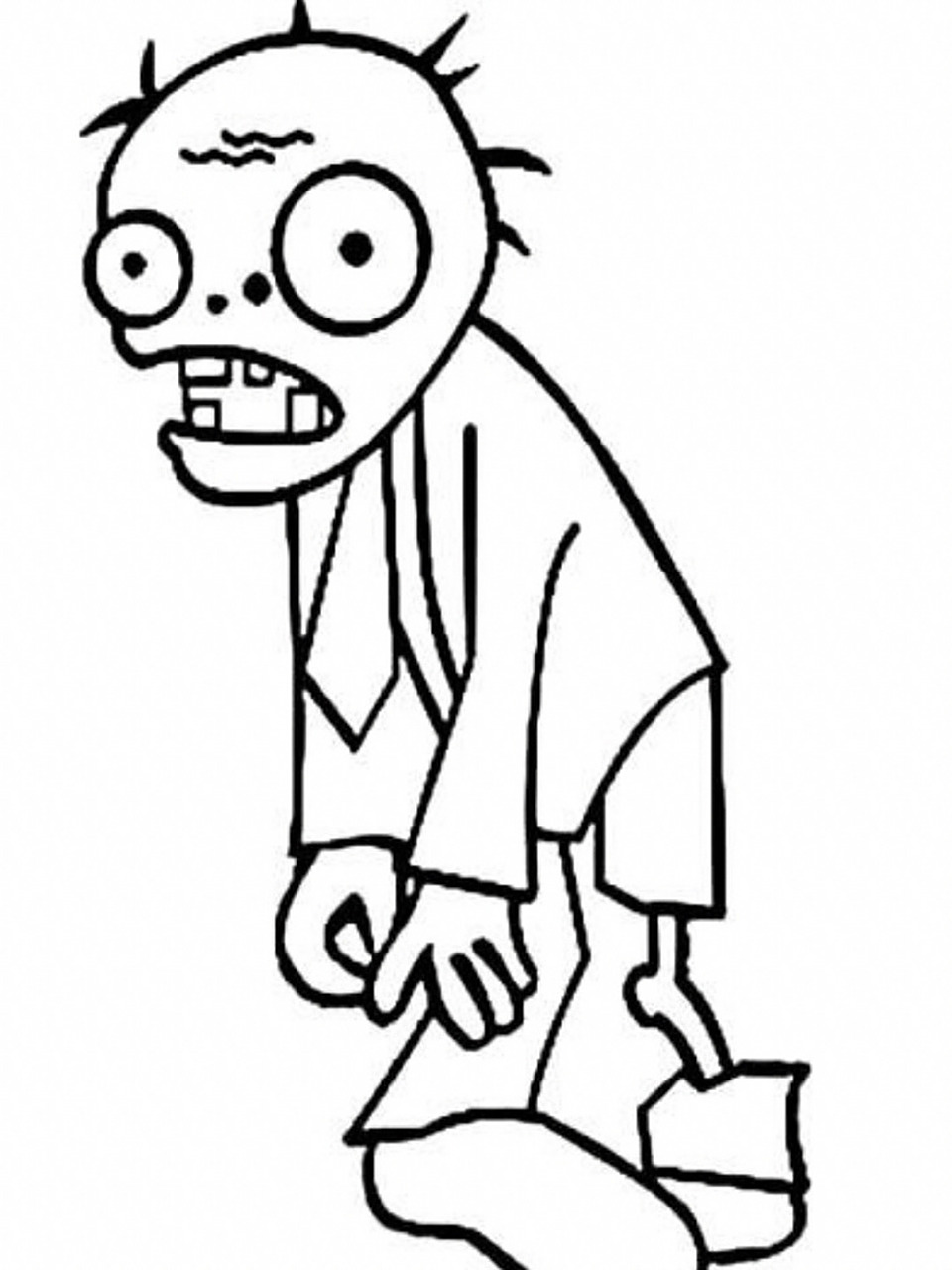 创意美术/植物大战僵尸/简笔画/素材 植物大战僵尸简笔素材 #创意美术