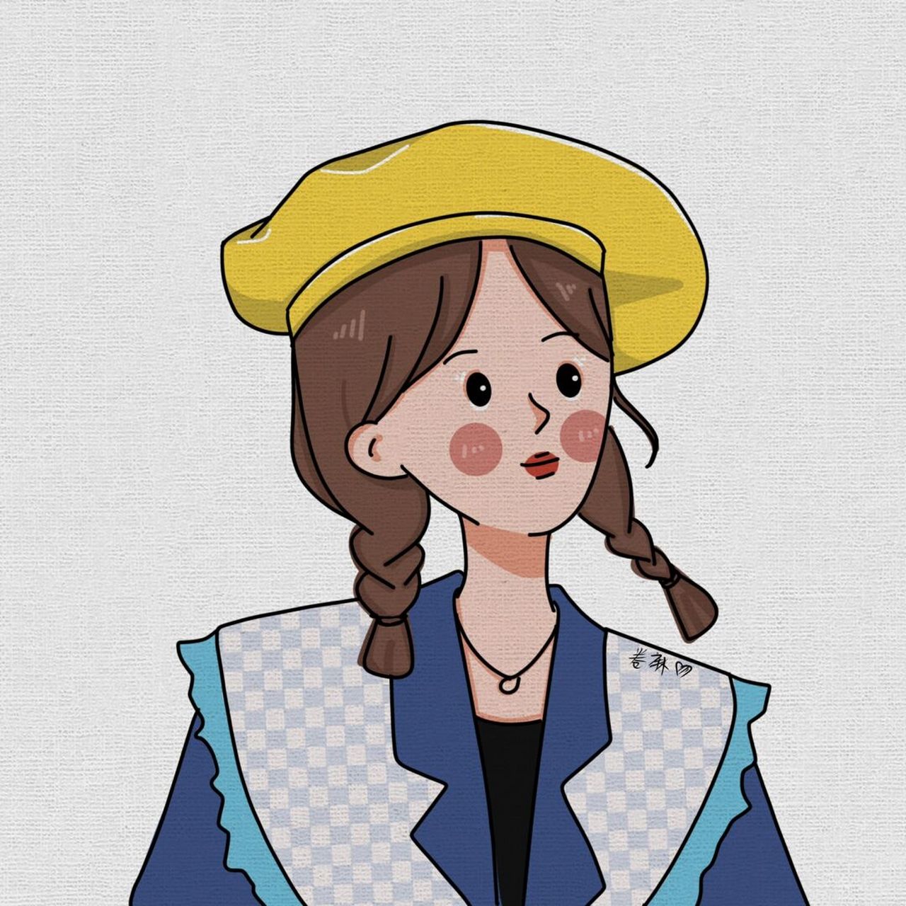 插画 | 头像 | 直播画的三个小头像 有想要的小伙伴可自取,想要无偿画