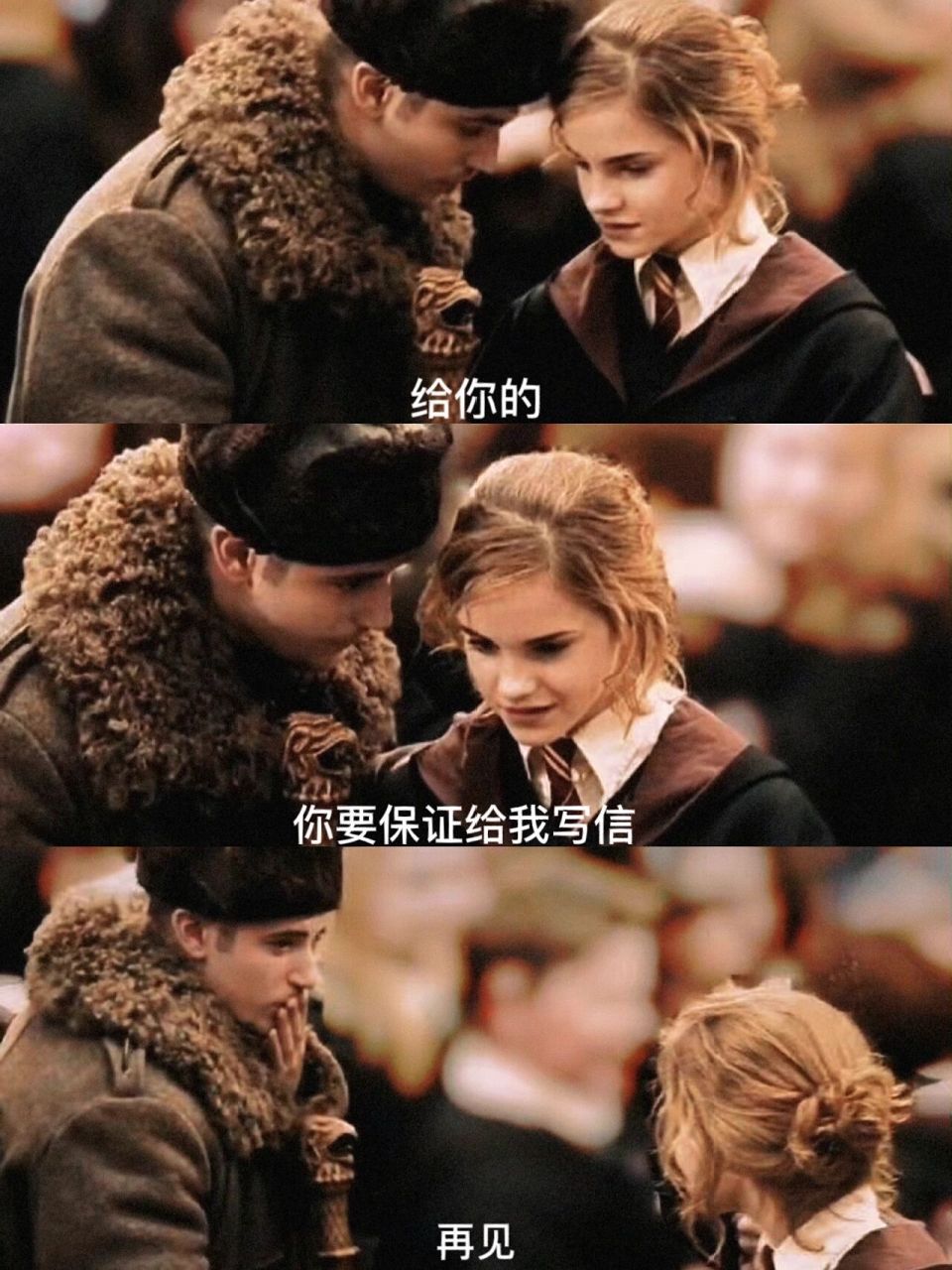 哈利波特的意难平75赫敏74克鲁姆78呜呜谁懂 哈利波特冷门cp,真