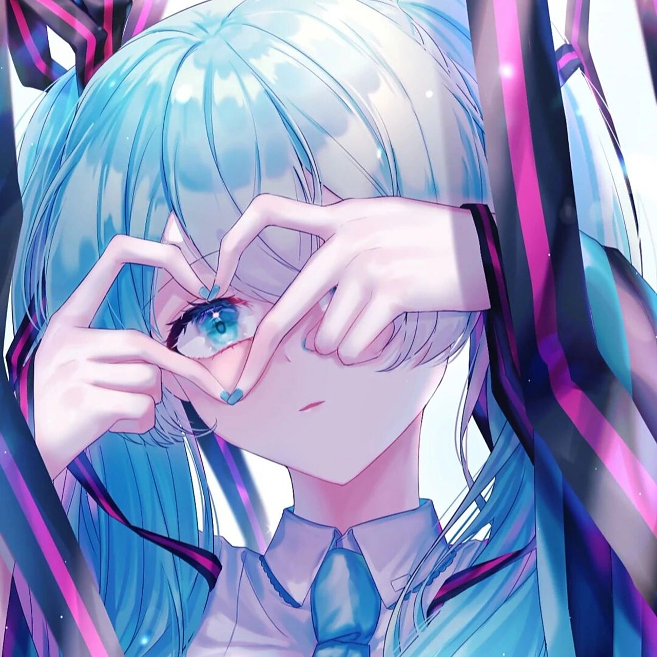 初音未来陛下头像图片 谁都不曾听过的初始之音,来自未来的访客.