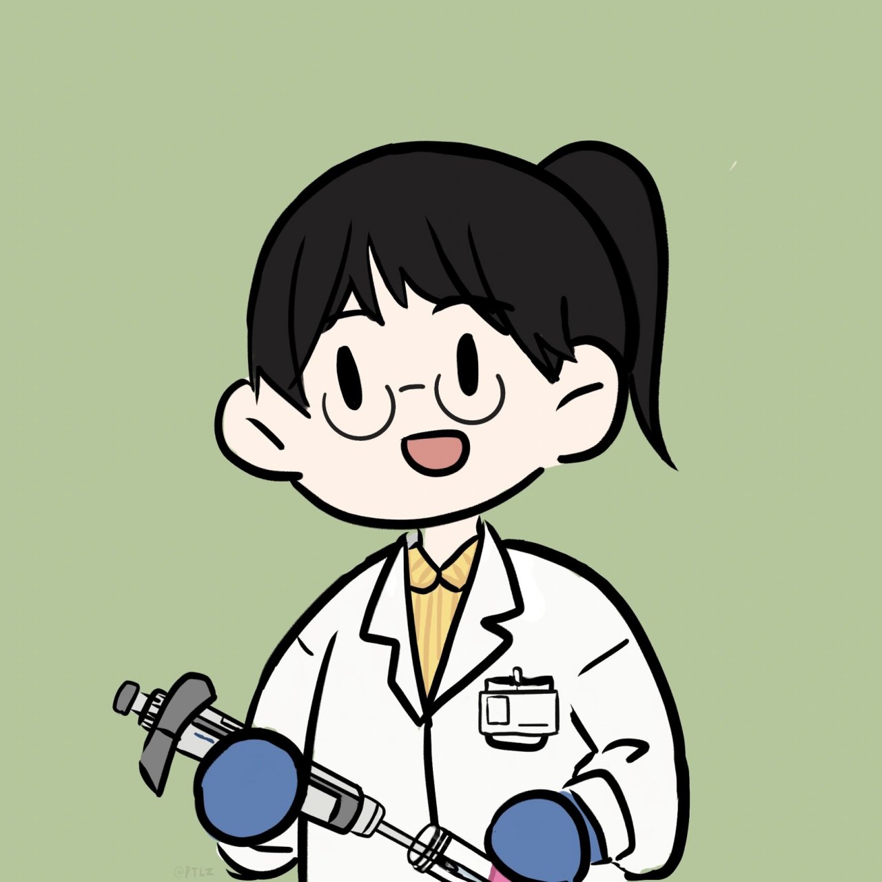 老张|医疗科研打工人头像(彩色战队合集  本周新更了一个白大褂通用