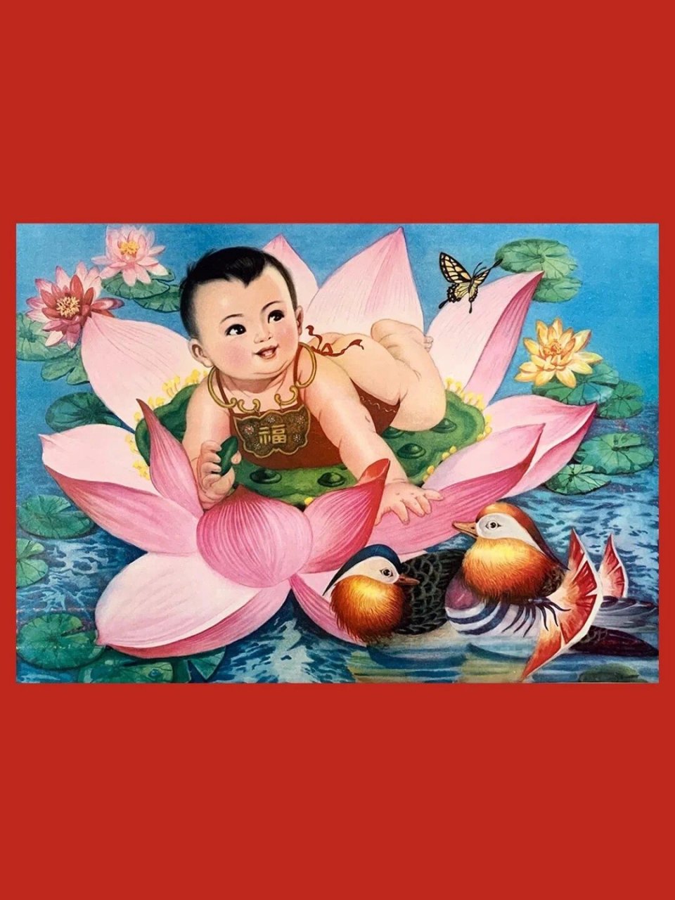 复古风~年画娃娃壁纸来袭~ 有多久没见过年画了? 刺不刺激!惊不惊喜!