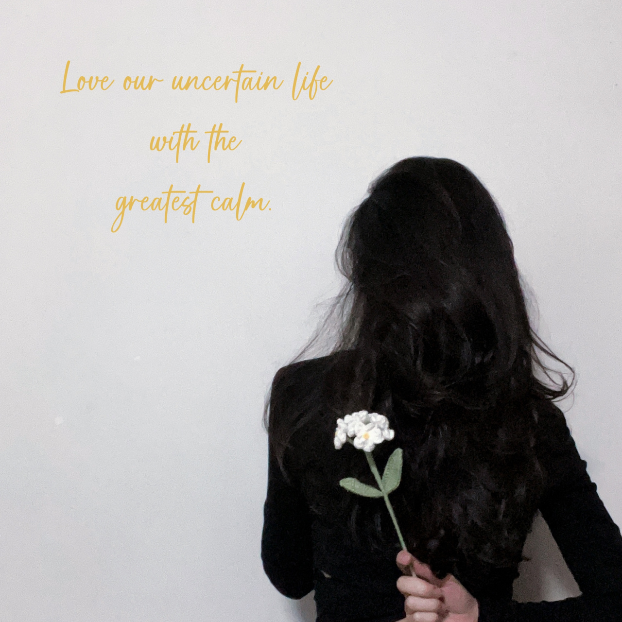 微信头像|高级氛围感头像 以最大的平静,去爱我们不确定的生活 love