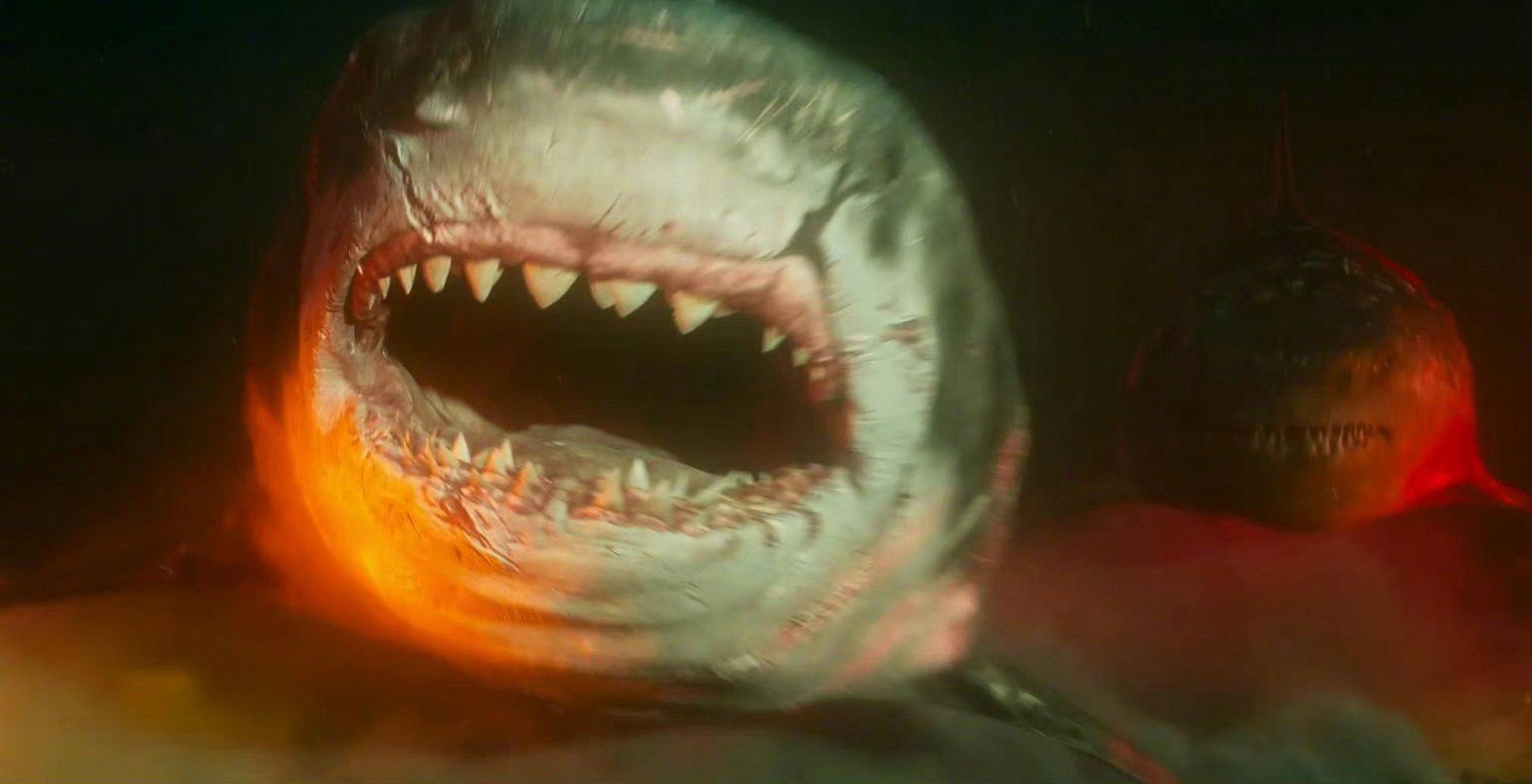 看完巨齿鲨2想吃烧烤# 有没有看完巨齿鲨2想去吃烧烤的[三哈]?