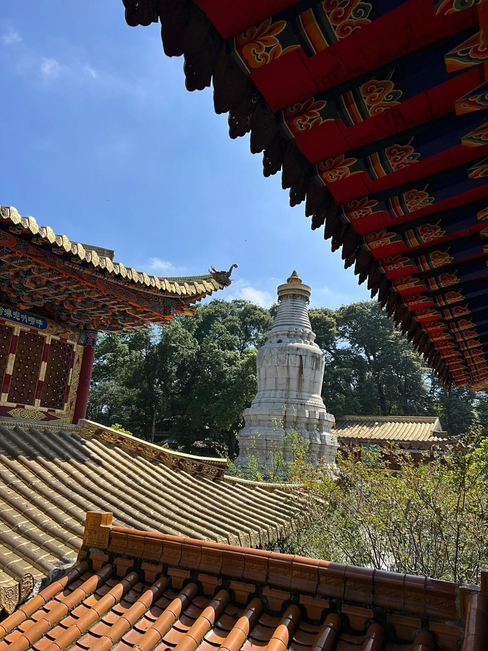 梦回大唐的古风寺庙|隐秘在彭州的三圣寺 三圣寺建筑,佛像,白塔,鎏铜