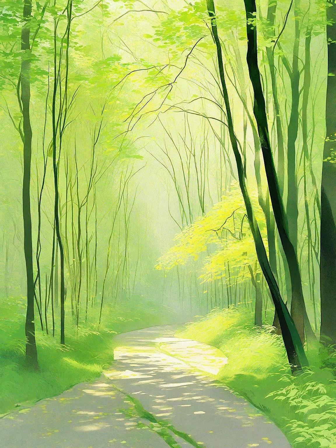 美丽的风景壁纸·小清新森系治愈景观 一组护眼小清新森系壁纸