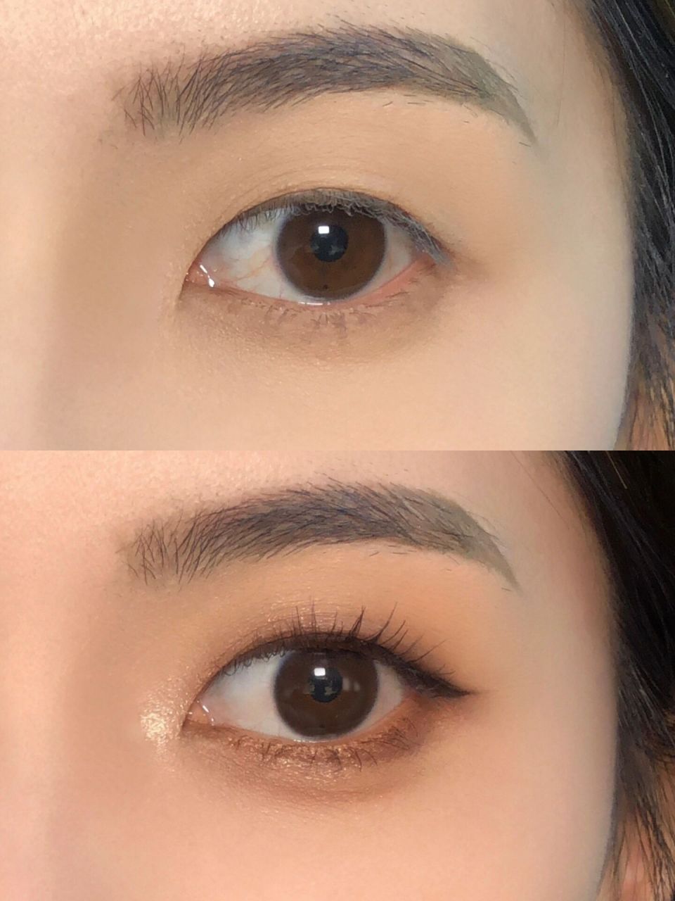 单眼皮眼妆|快学张子枫少年感清冷妆容!