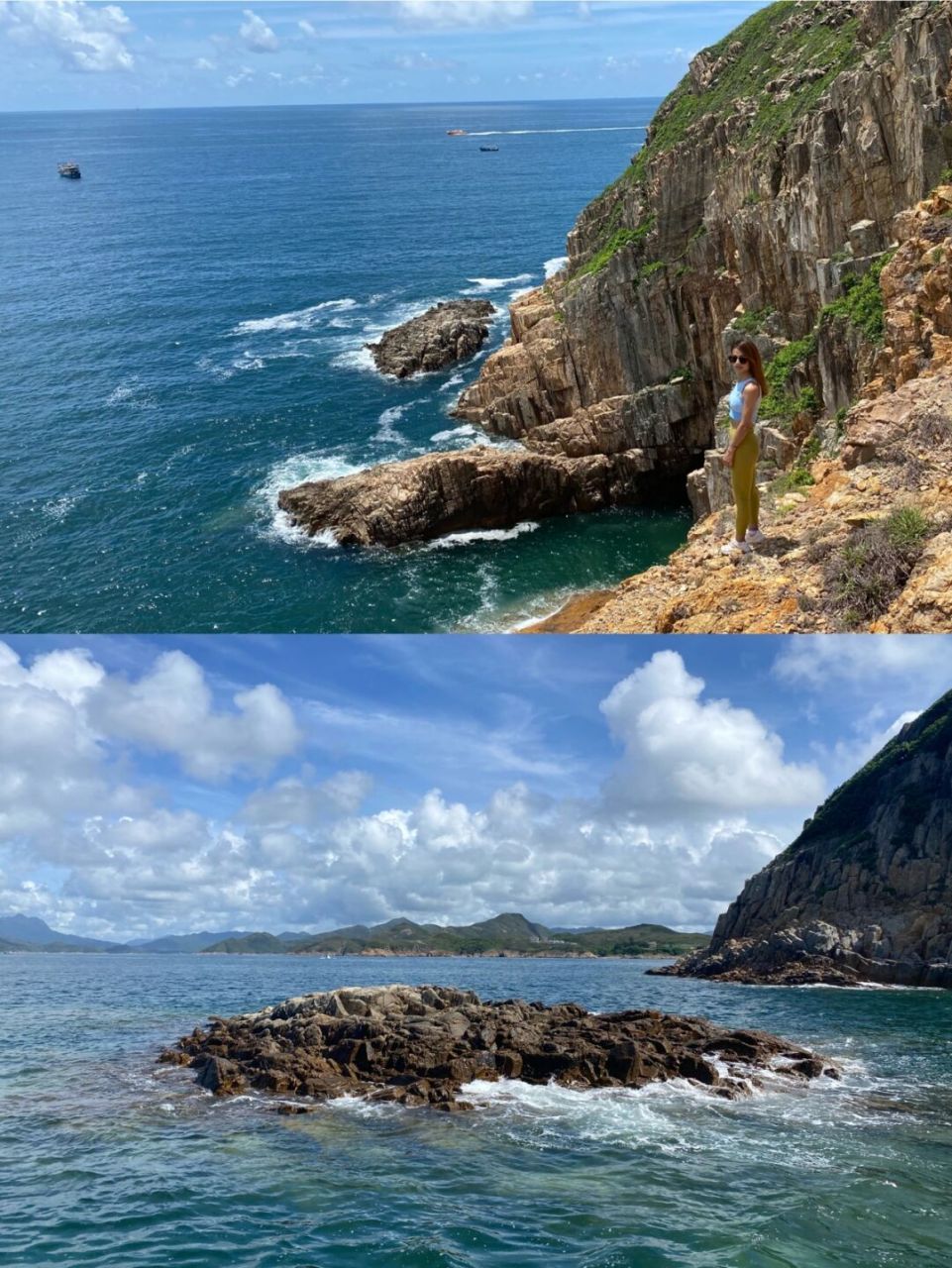 香港火石洲,由去年計劃到現在,上星期日終於可以出遊了,實在太美了