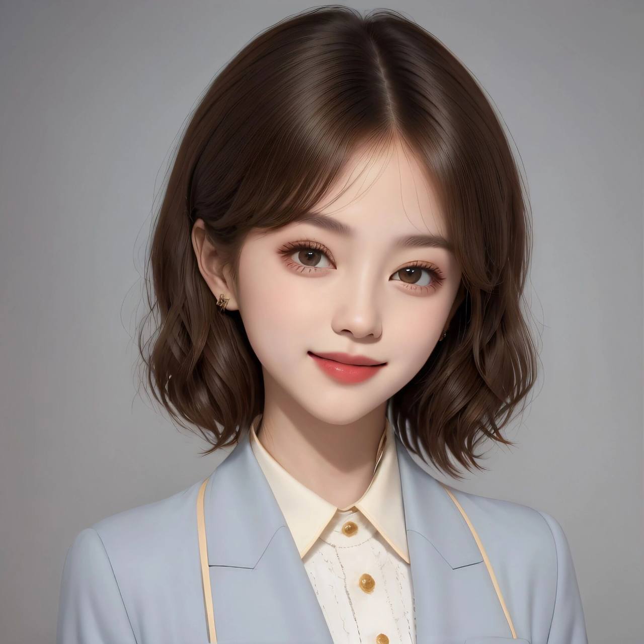 女生头像99996992正装系列(短发长发戴眼镜) 原图9315取