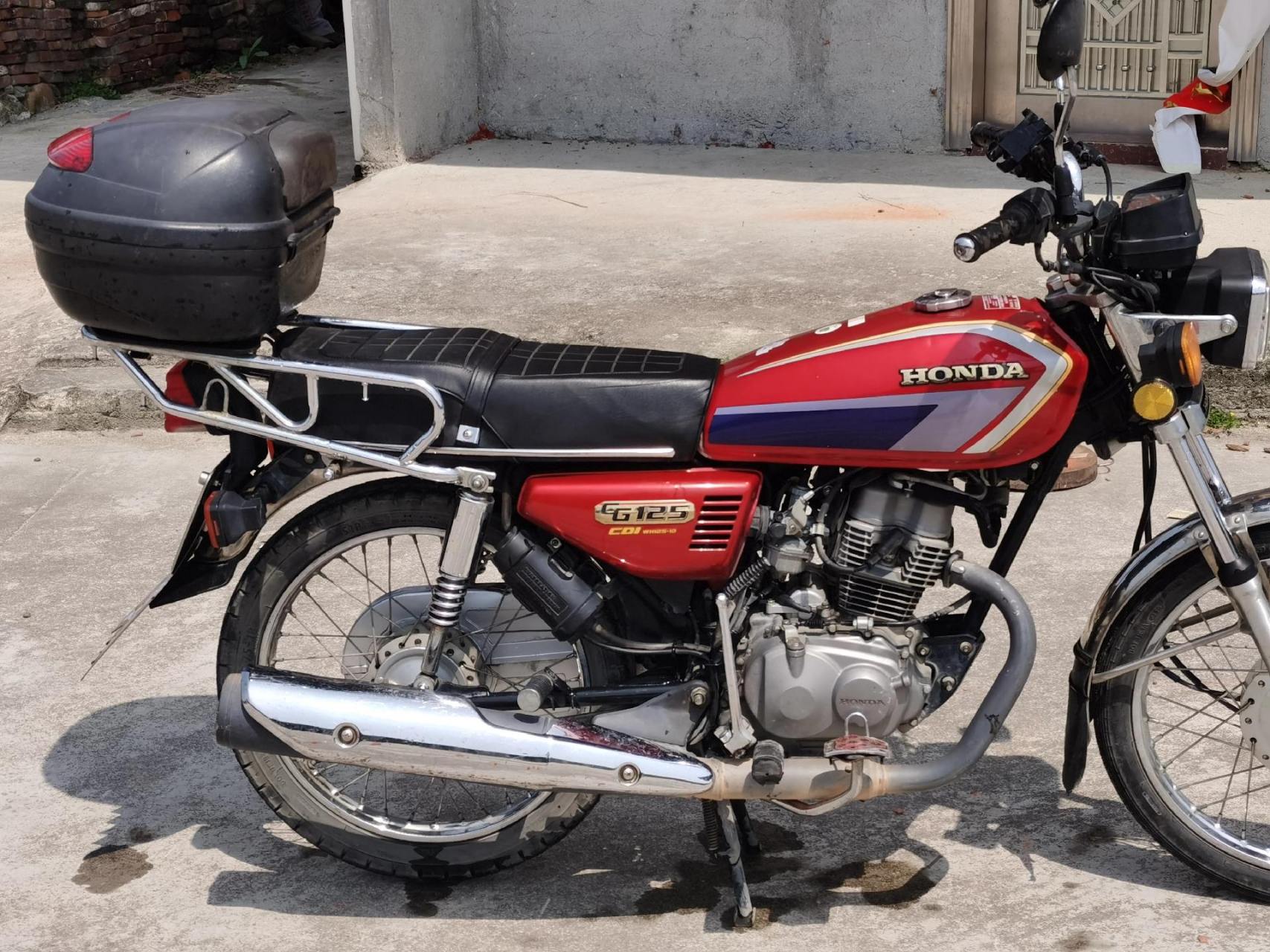 出一辆,五羊本田,劲cg125链条机