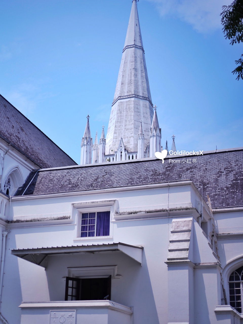 白色绝美拍照圣地7615圣安德烈教堂&赞美广场 7515新加坡旅游