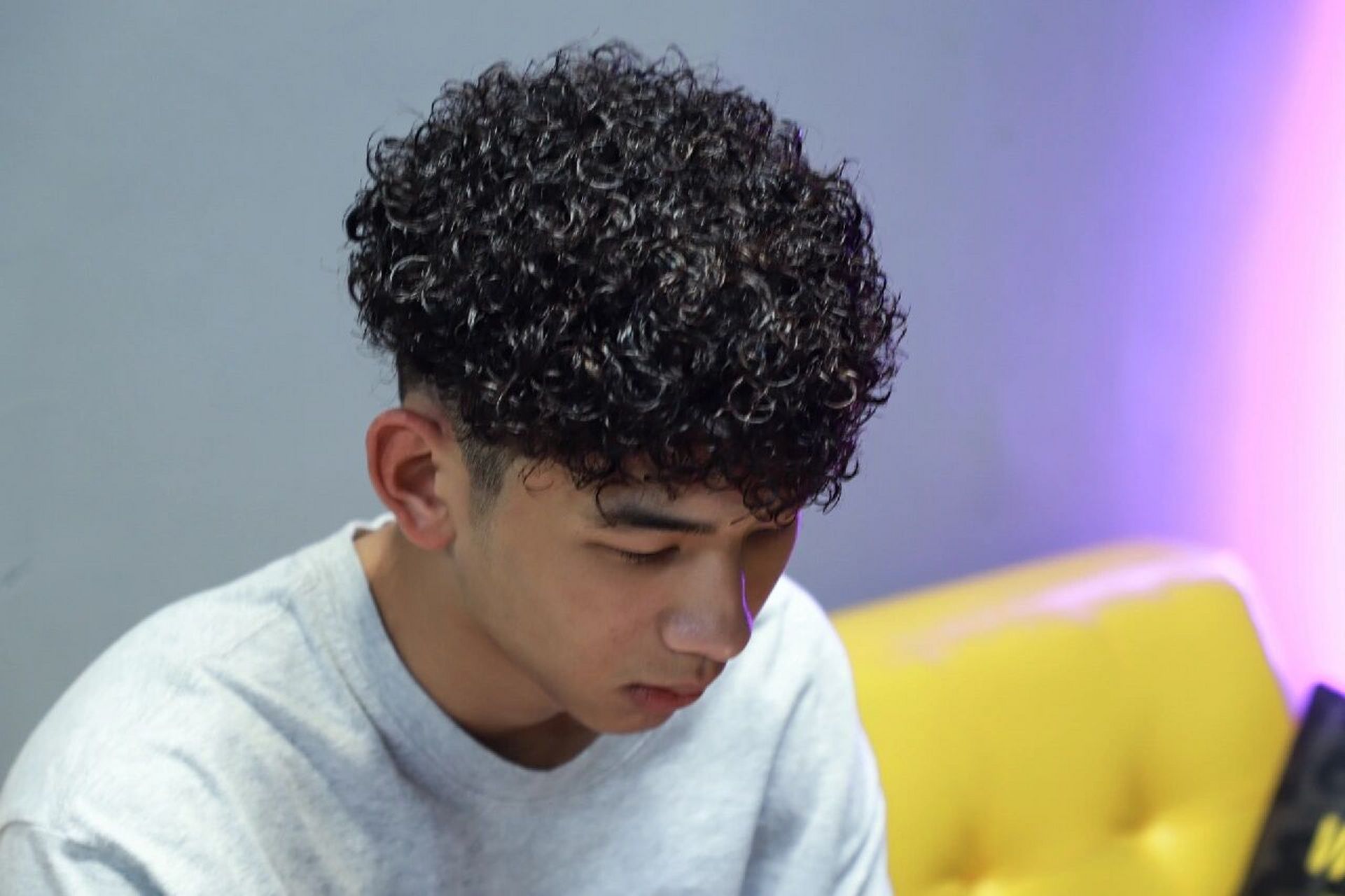 【winstudio】男士羊毛卷,拉美卷 男士拉美卷