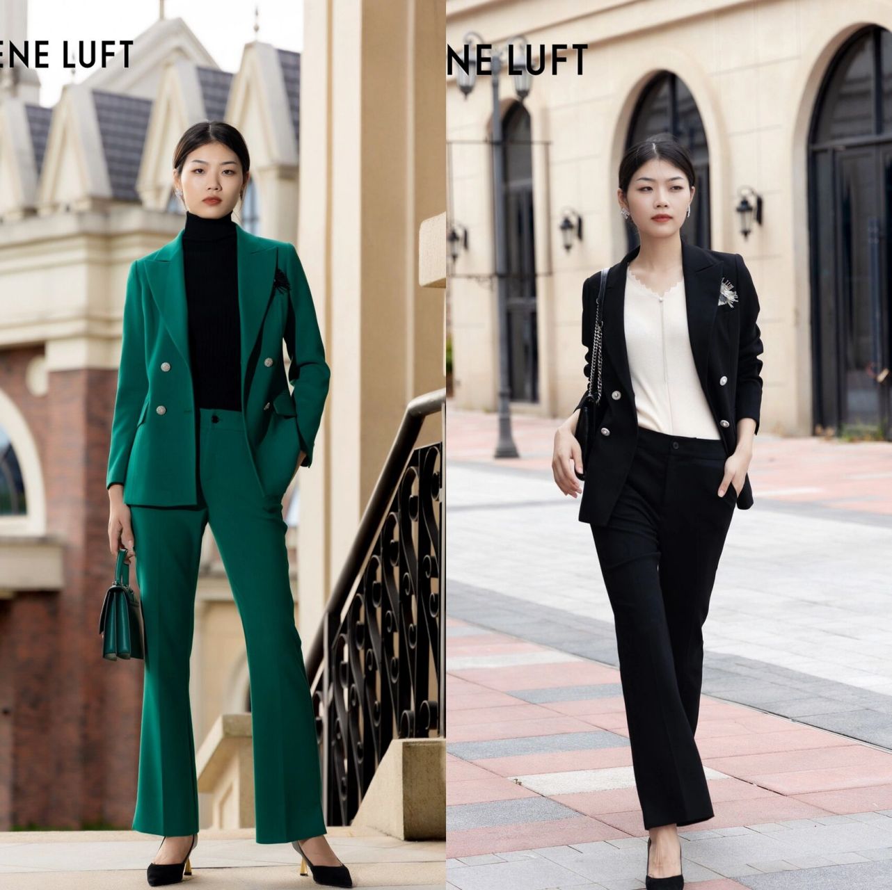 ireneluft 艾琳女装  通勤时代的力量99 精纺西装 职场中的华贵高光