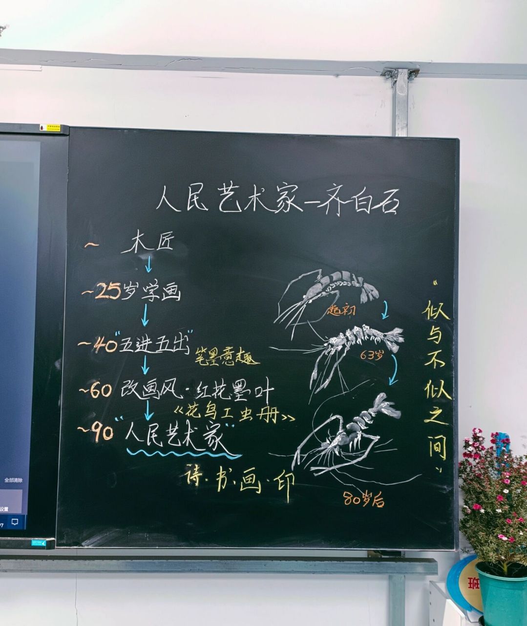 小学美术人美版五下《人民艺术家齐白石》