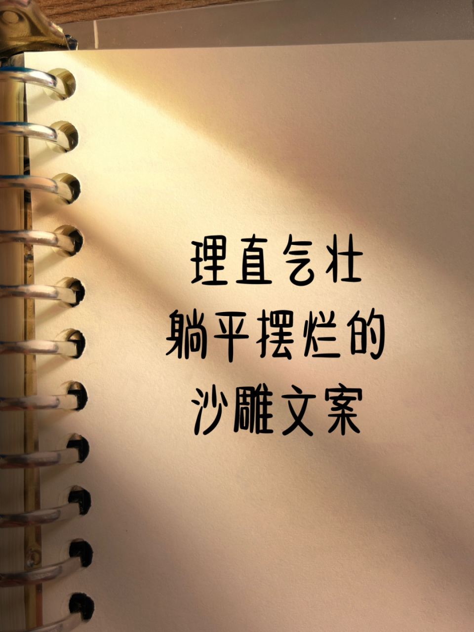 97理直气壮躺平摆烂的沙雕搞笑文案6015 #每秒都值得记录