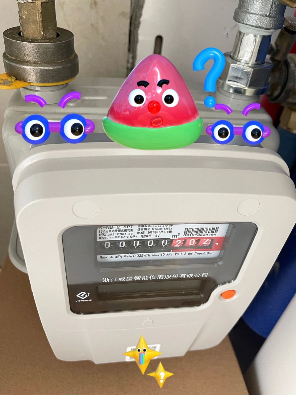 燃气表视频 请问大家这种燃气表要怎么从网上交费啊 只知道从这个小