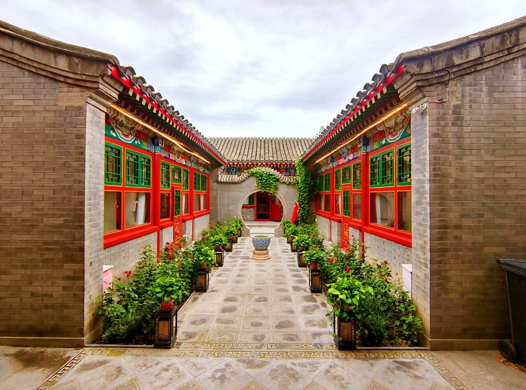 京派建筑里最典型的便是北京的四合院了 中国北方建筑以京派建筑最为