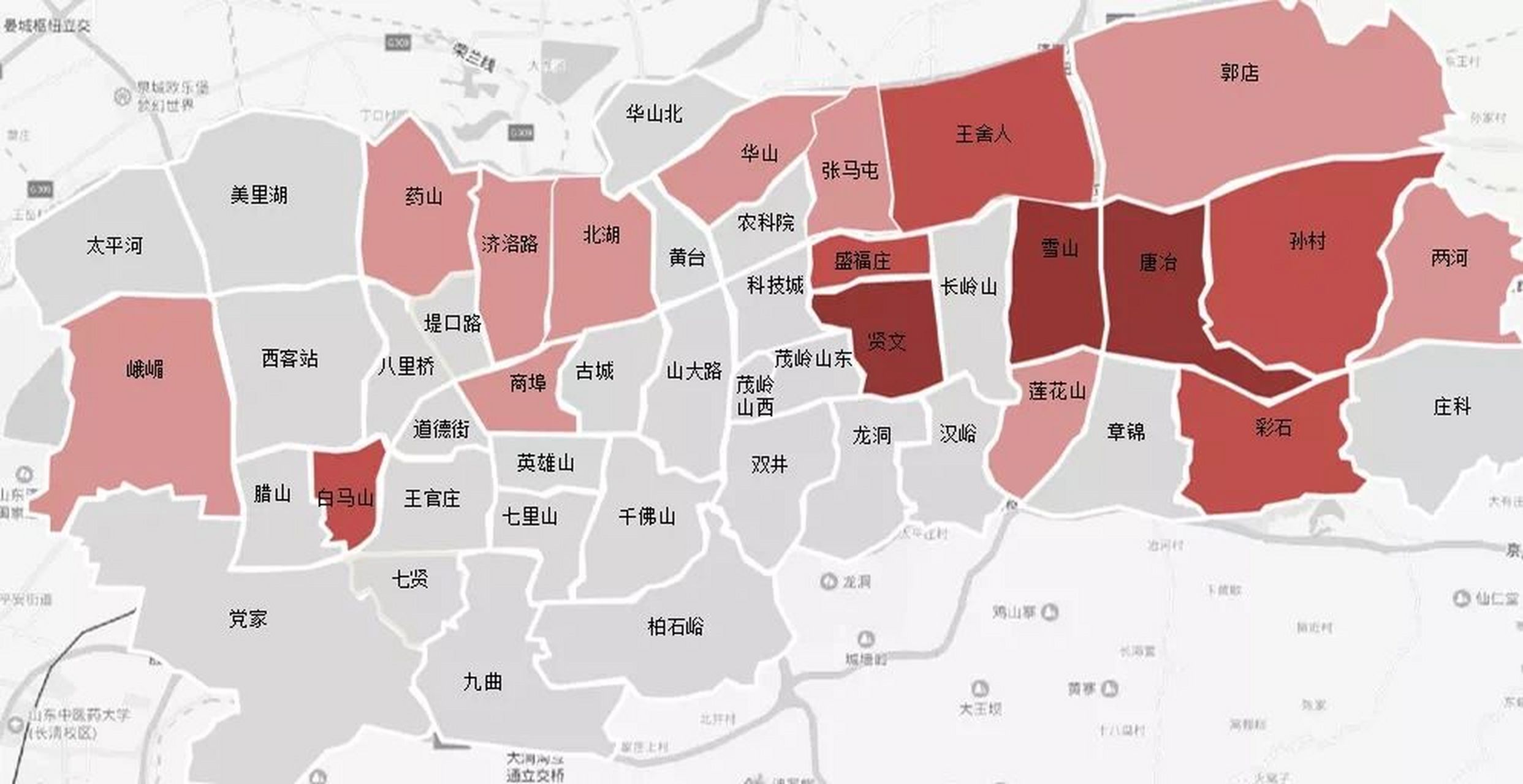 济南市中区房价 鲁能领秀城:洋房在售,26000-30000元/㎡,新地块明年