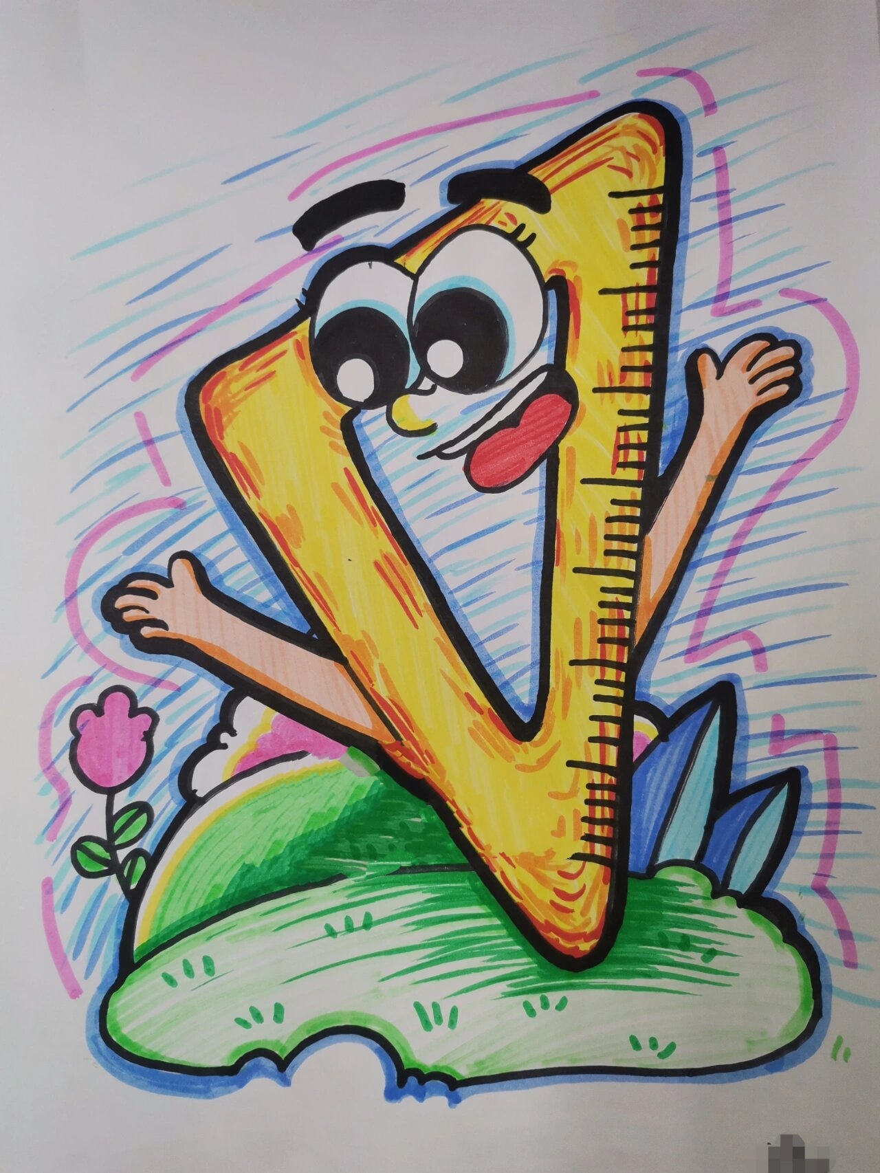文具拟人画