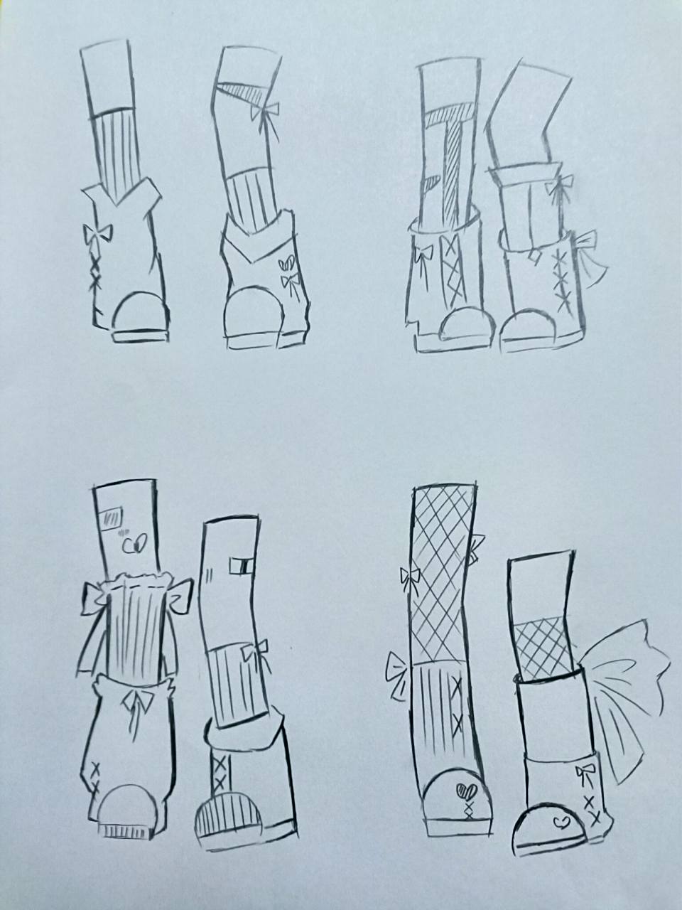 堆堆袜素材3 临摹@"亦yinnn