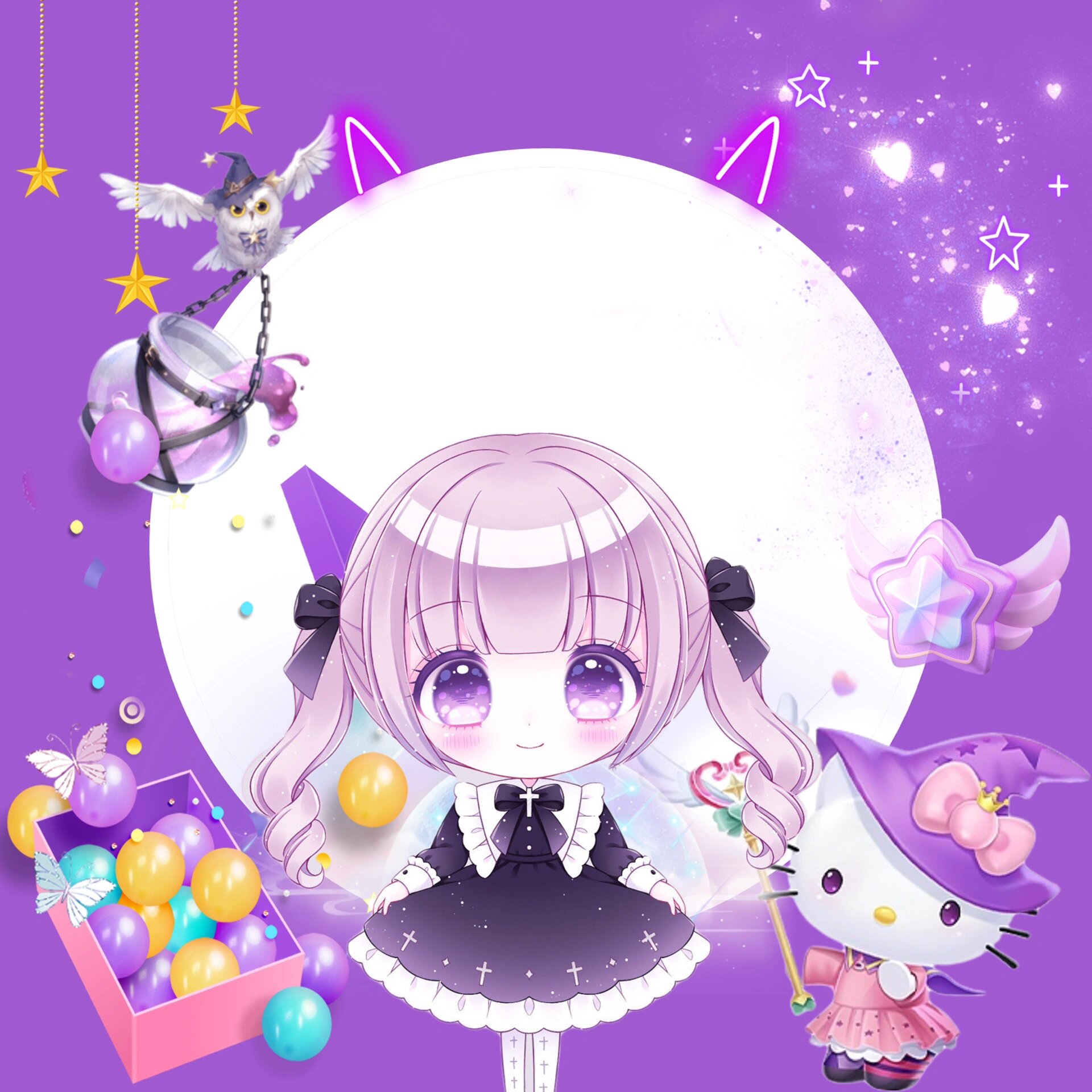 卡通头像q版可爱少女7815微信头像