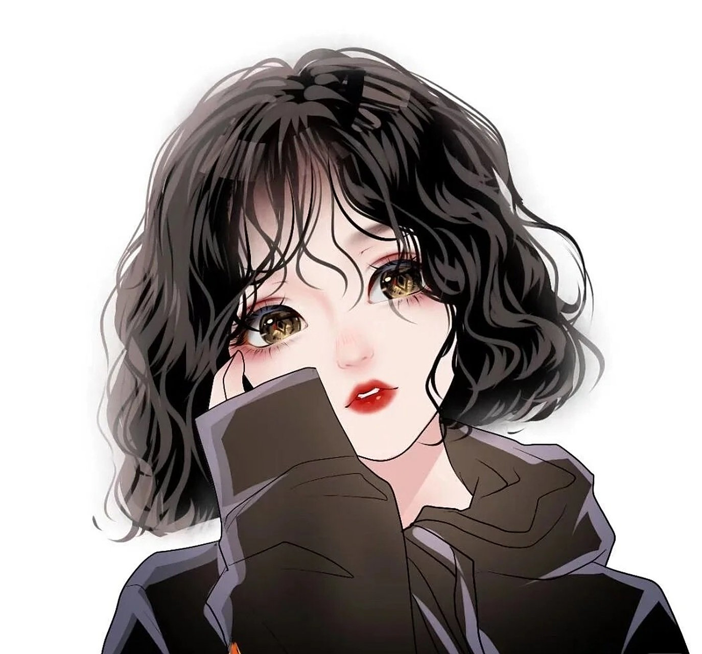 开心快乐每一天有个好心情,送给自己的头像 你发照片我来画,手绘头像