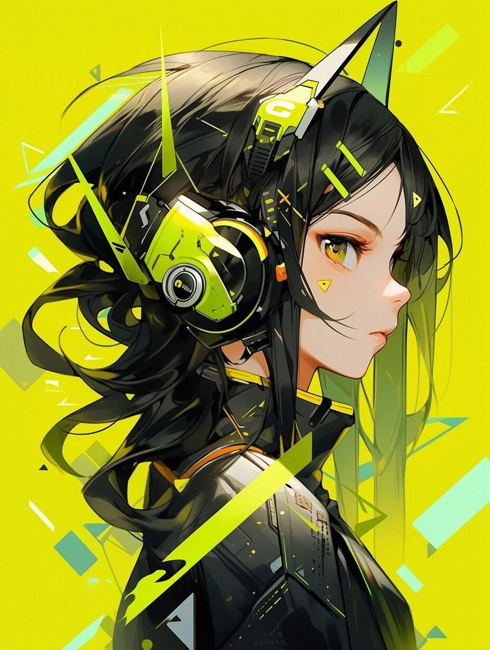 99ai女生头像 | 机械少女 本来这套图早就做了,一直没发,前两天给