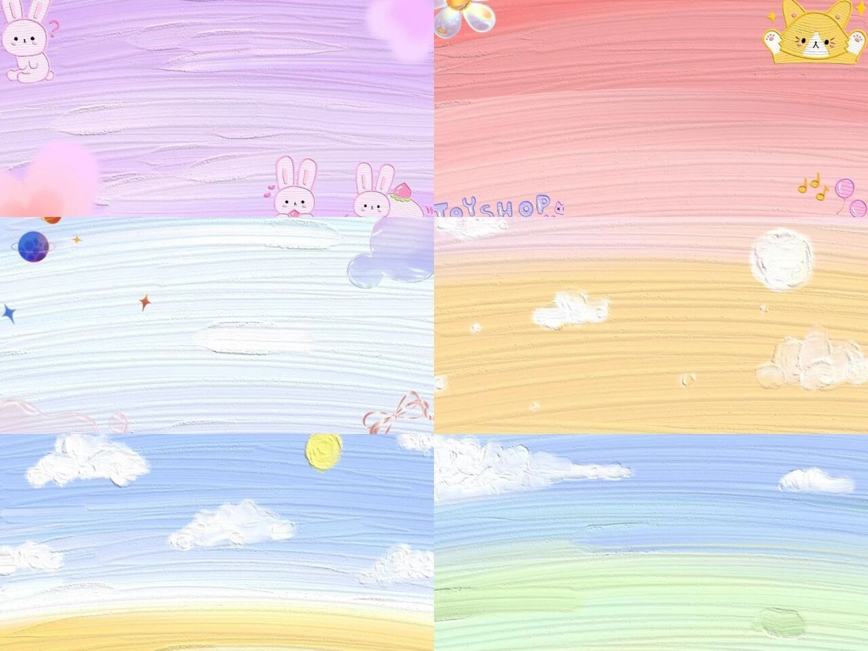 ppt背景图分享 ppt背景图马卡龙色系