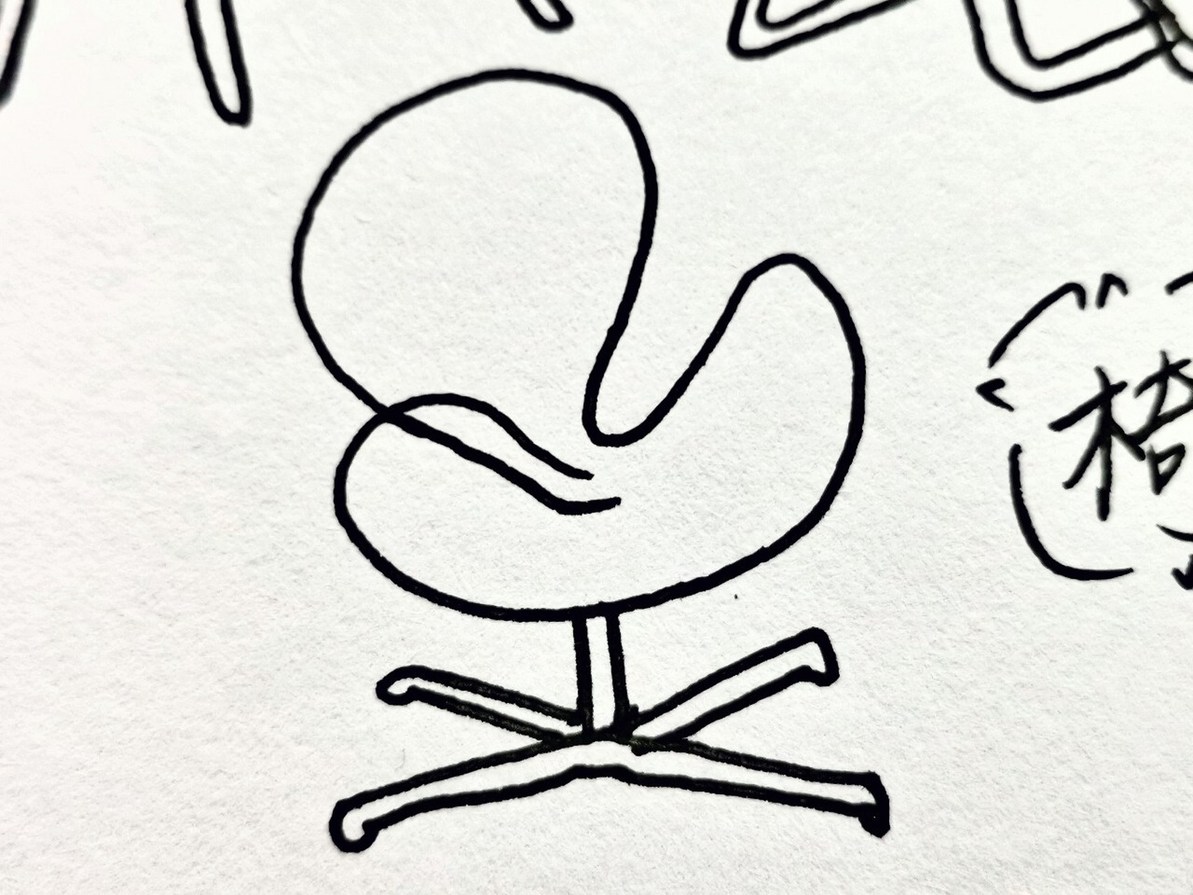 幼师day195---简笔画:椅子90 桌椅不分家啊不分家90