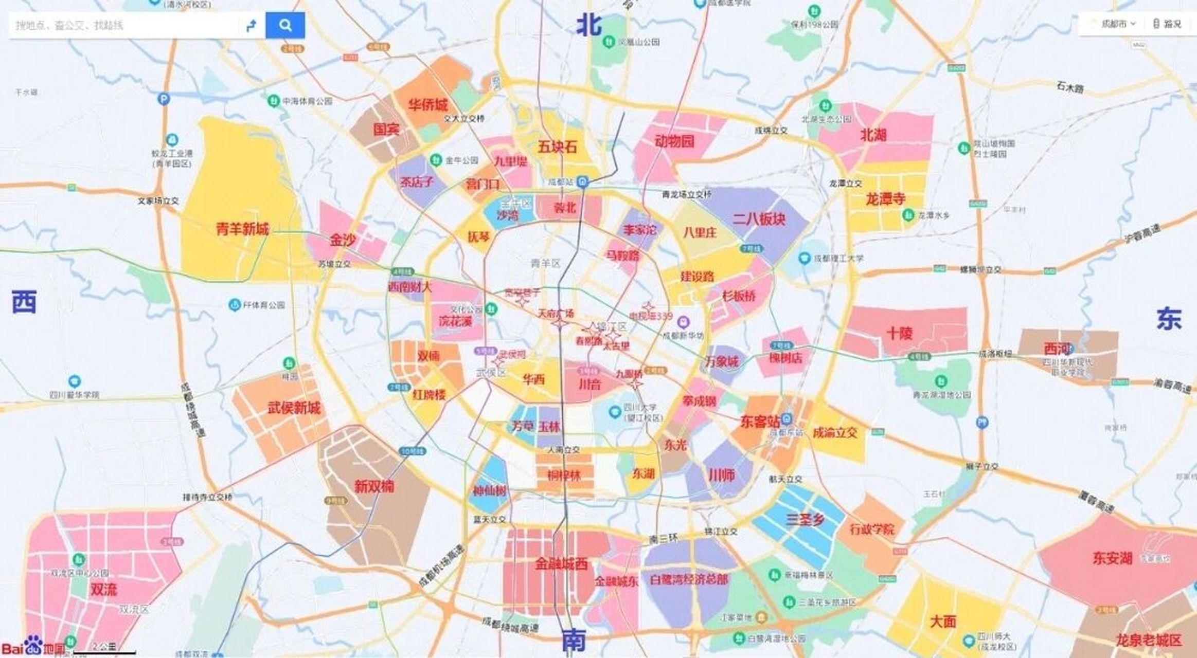 成都最全优质板块,你真的了解吗?
