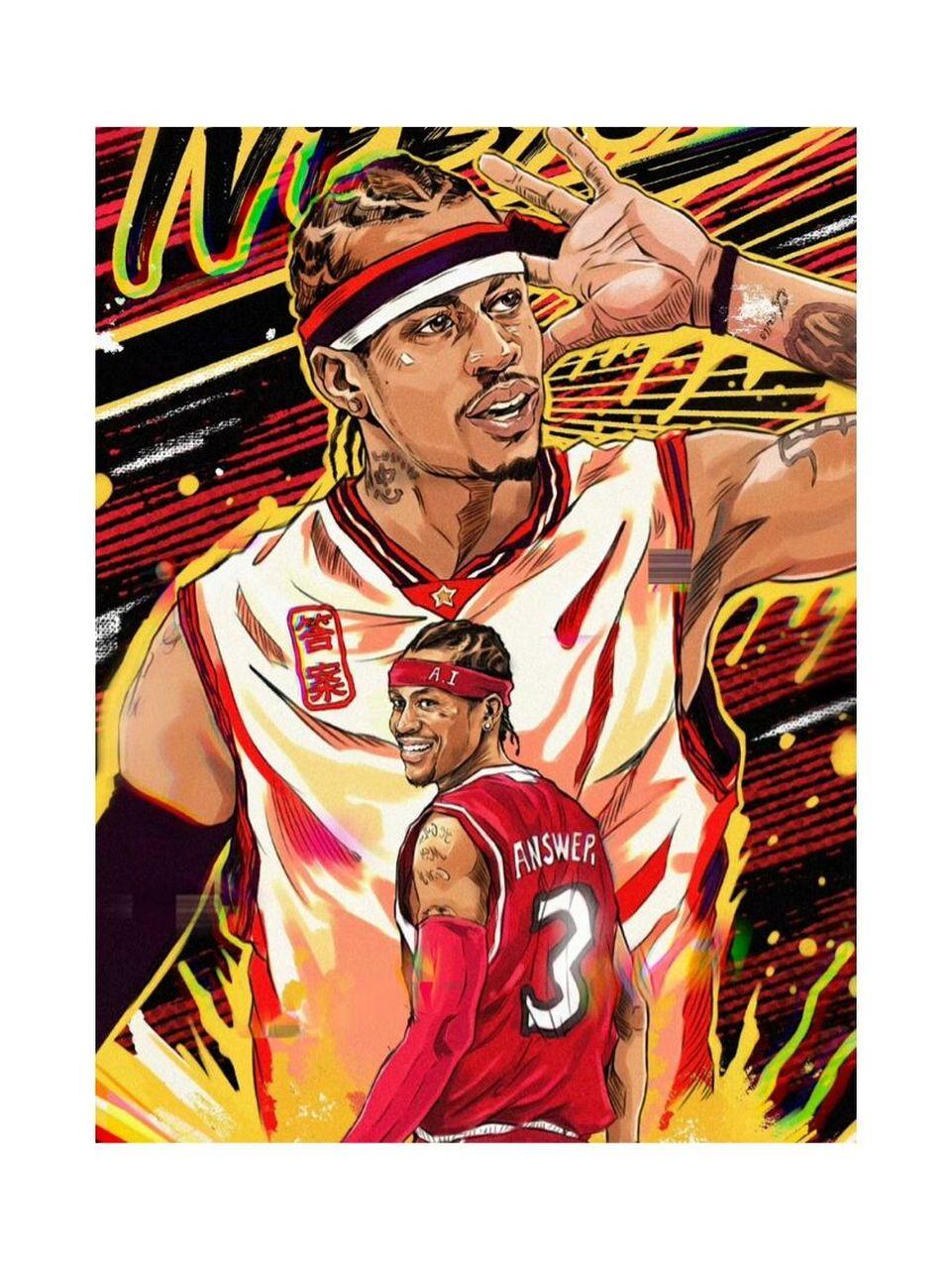 99球星简介99 姓名:阿伦·艾弗森 英文名:allen iverson 绰号