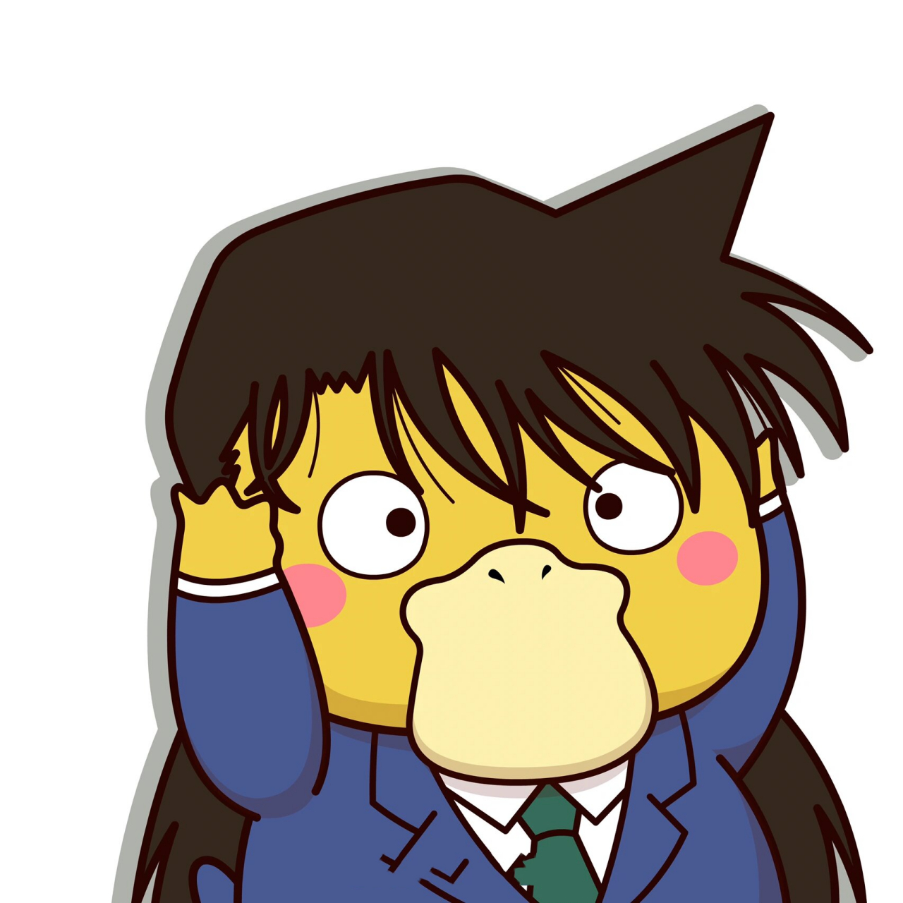 可达鸭系列头像之名侦探柯南