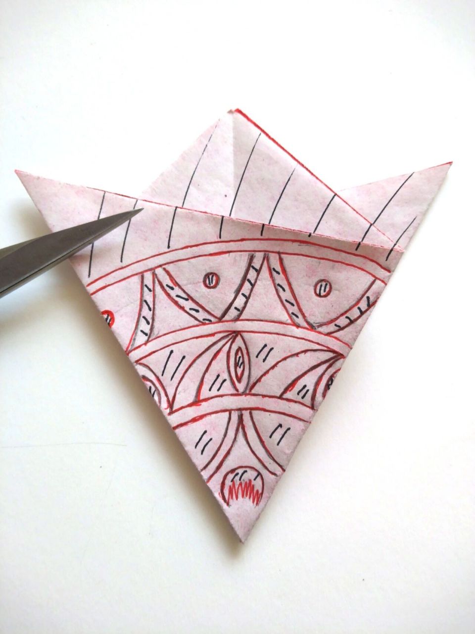 剪纸三角形教案图片