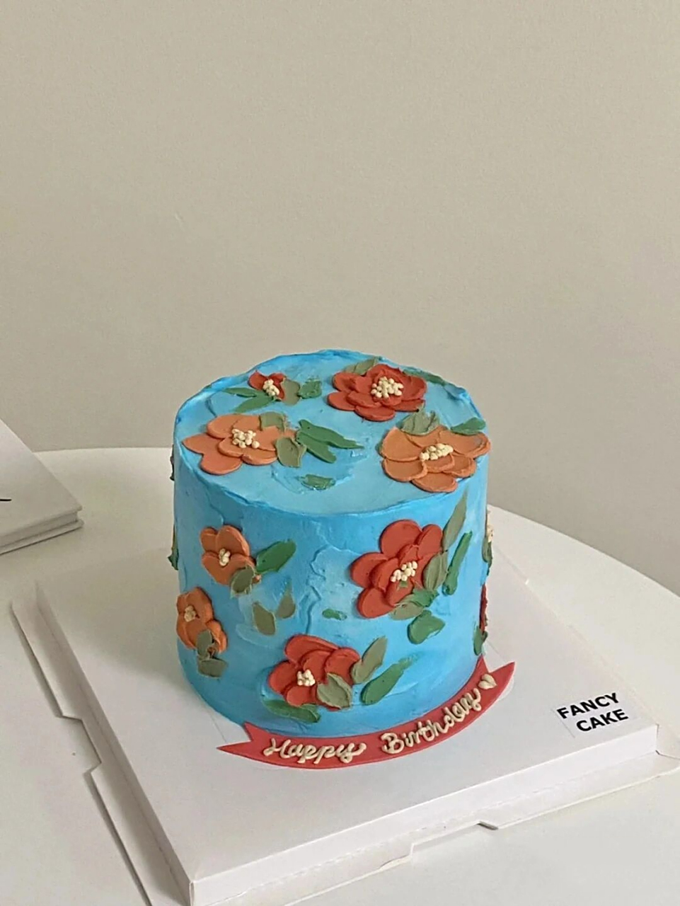 bkpp扶桑花蛋糕 图一我给店家的,图二图三店家小姐姐给我的,还原度真