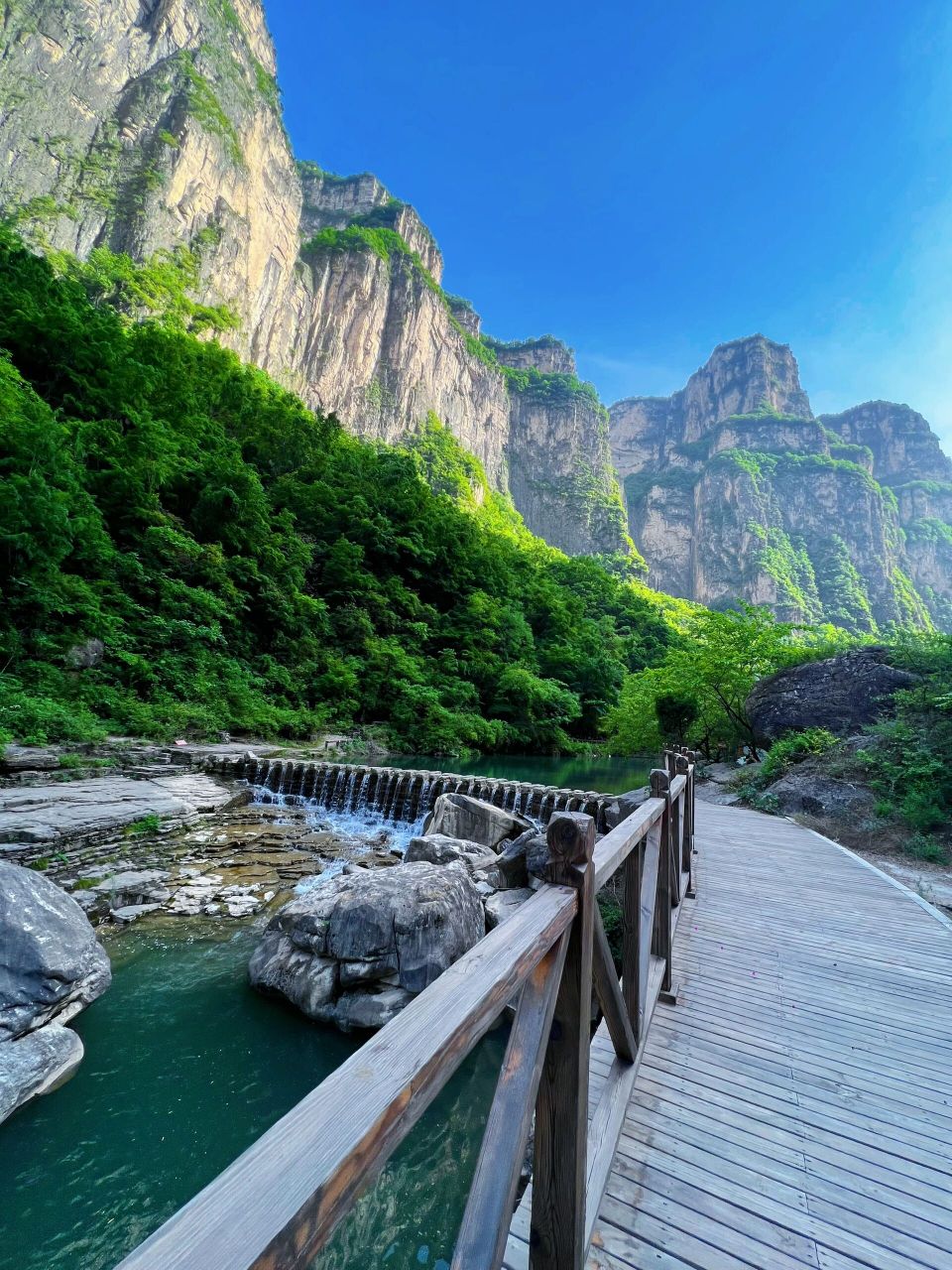 《神龙湾天瀑峡》 导航07 平顺神龙湾,一路风景真的是美不胜收呀!