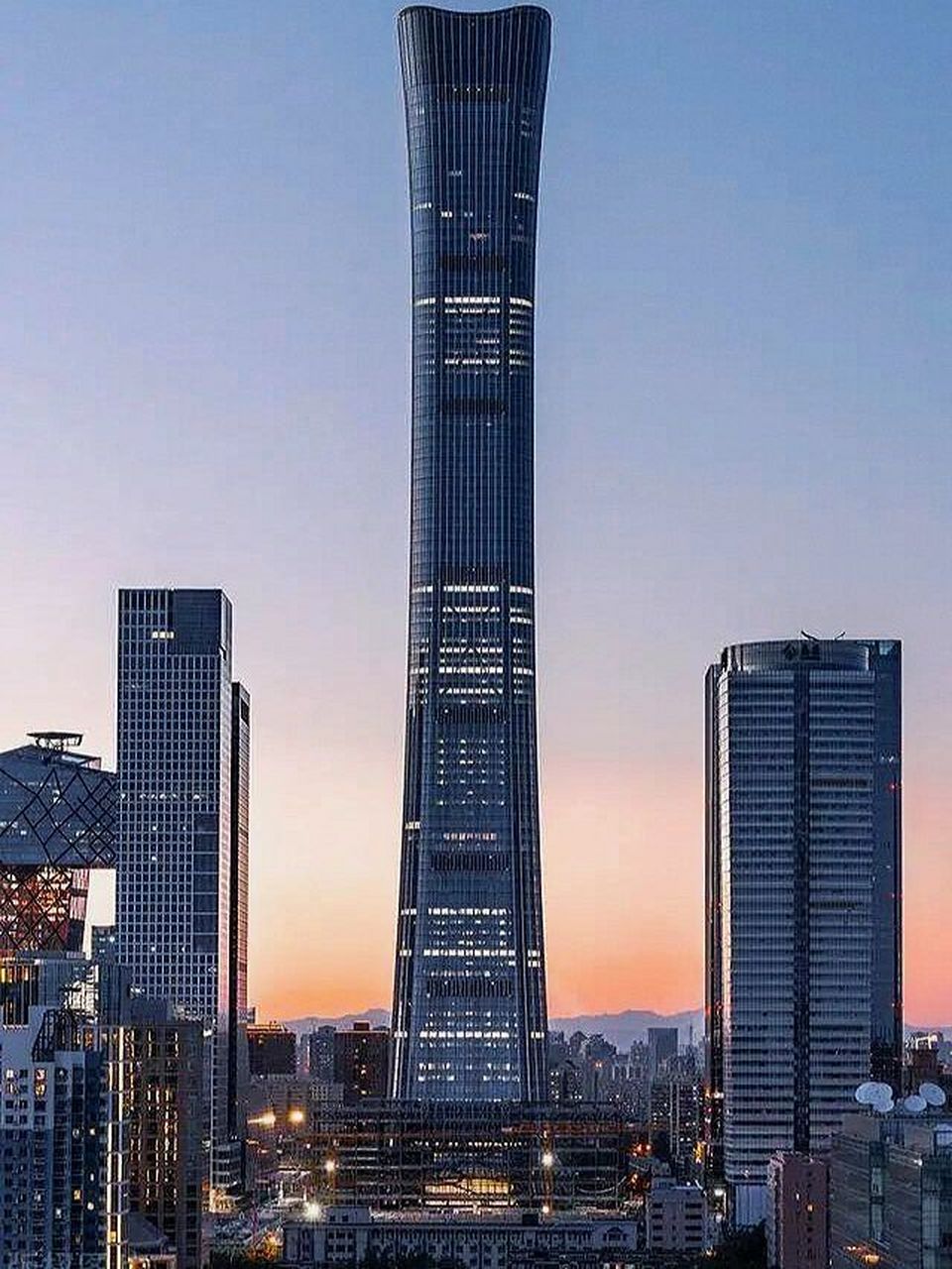 首都中国尊大厦|citic tower citic tower 北京中信大厦 北京第一高楼