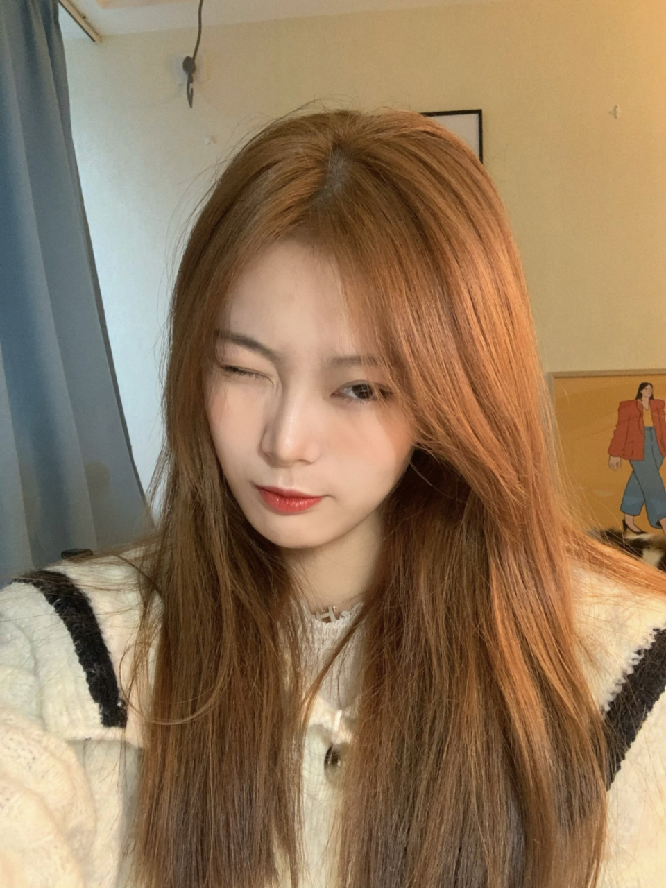 秋冬发色显白分享99996900get亮色系发色6015不用漂不伤