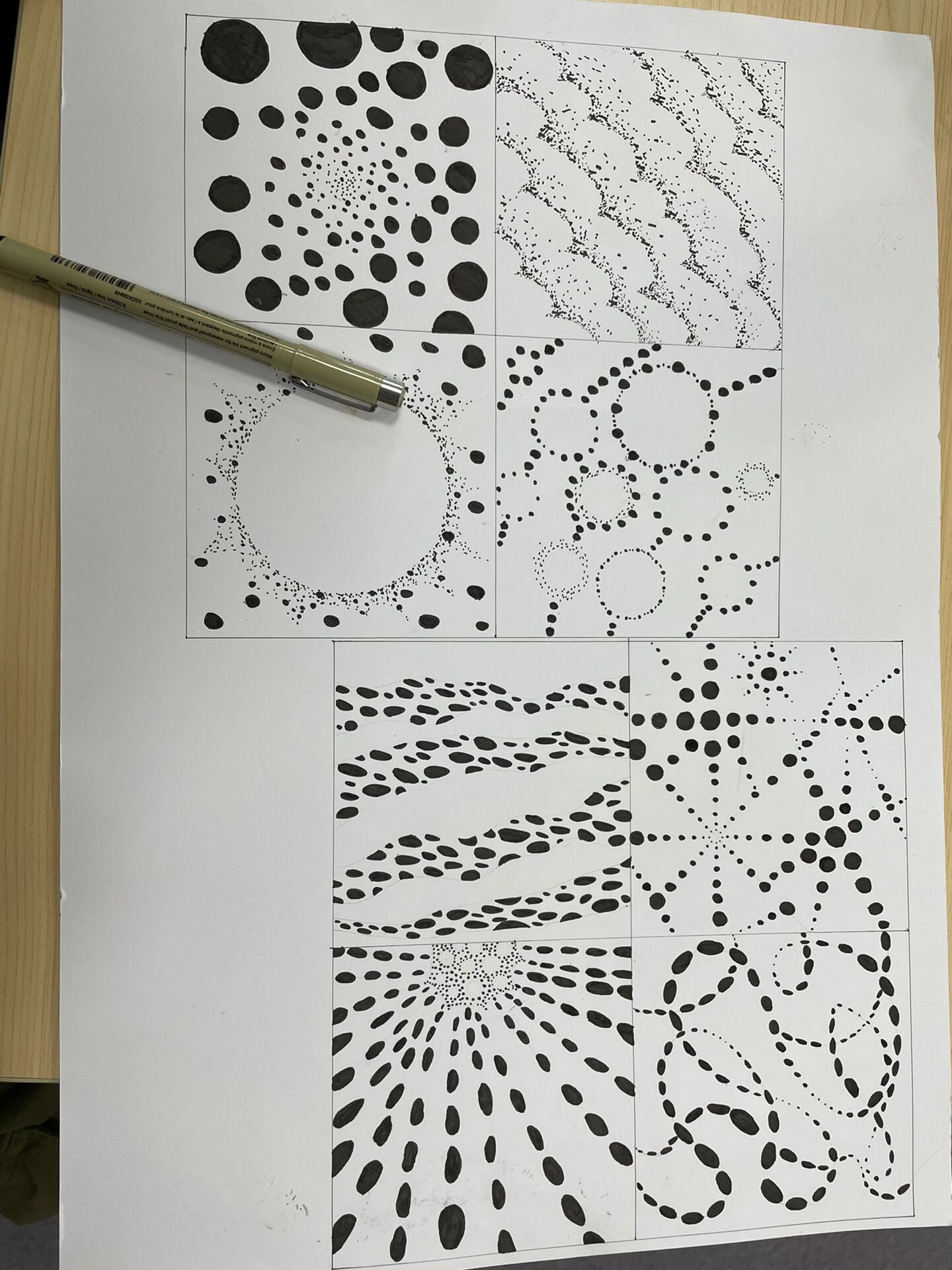 点的构成 设计作业平面构成