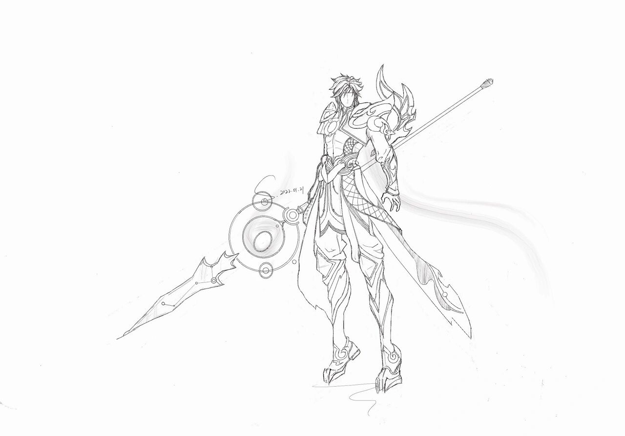 手绘 赵子龙 淬星耀世