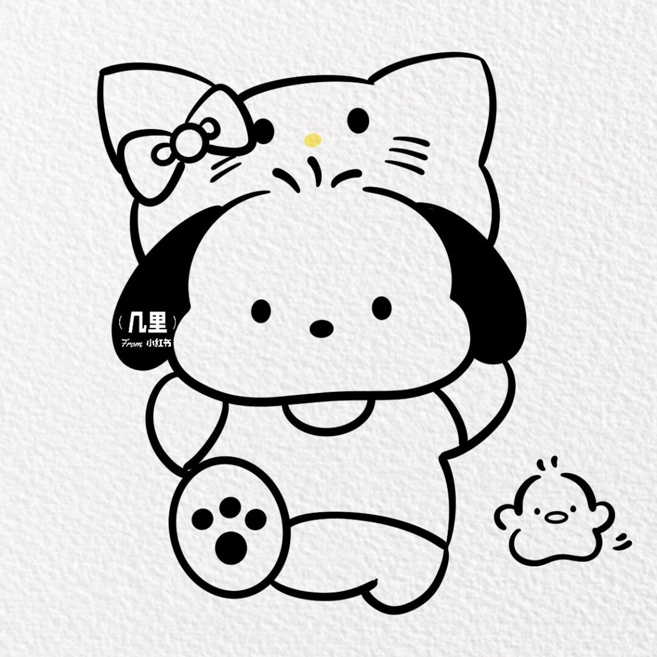 简笔画|【帕恰狗】(附过程) 91 91 91 【用具】 44procreate